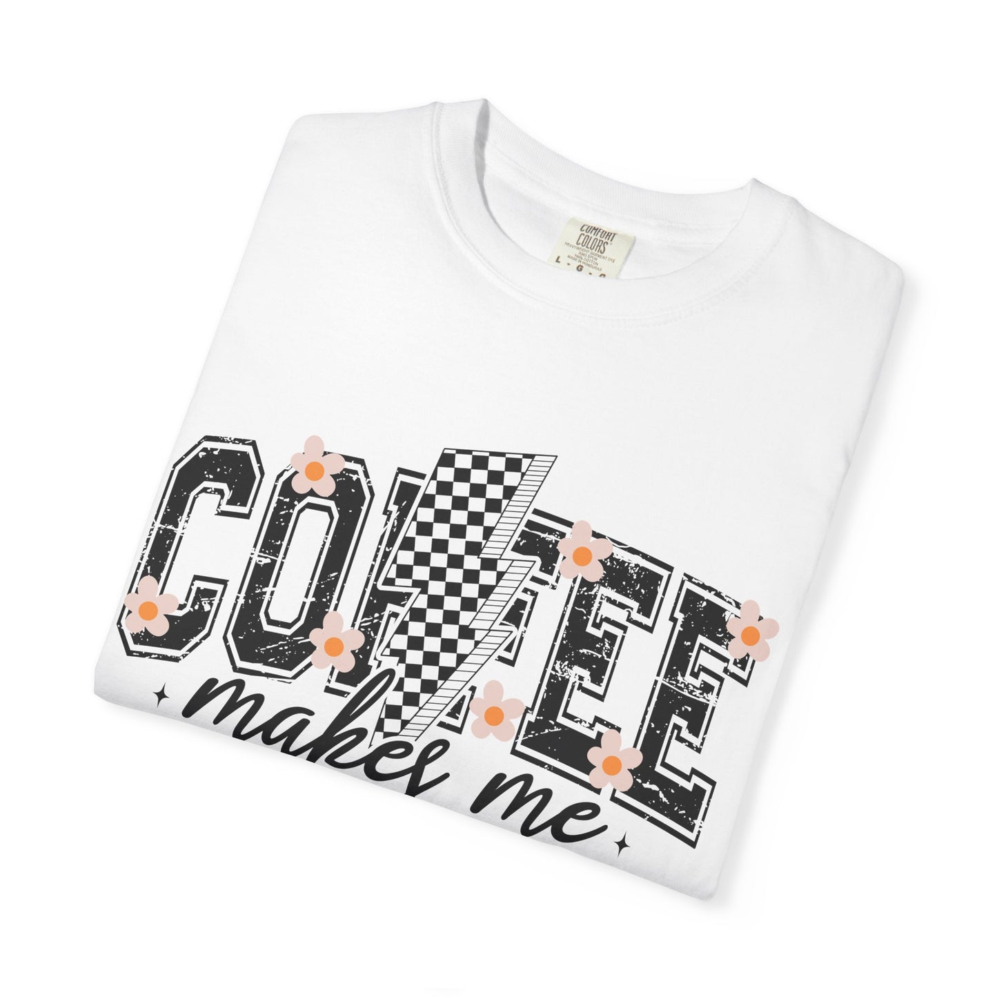 Coffee Makes Me Nicer Retro Coffee Lover T-Shirt