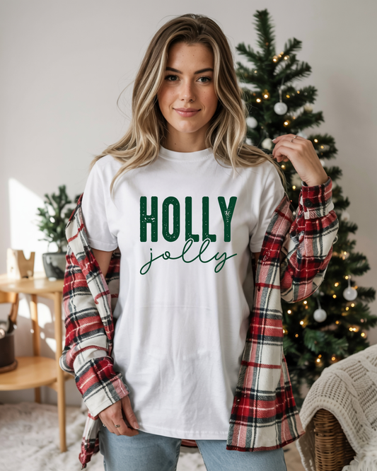 Christmas Holly Jolly T-Shirt