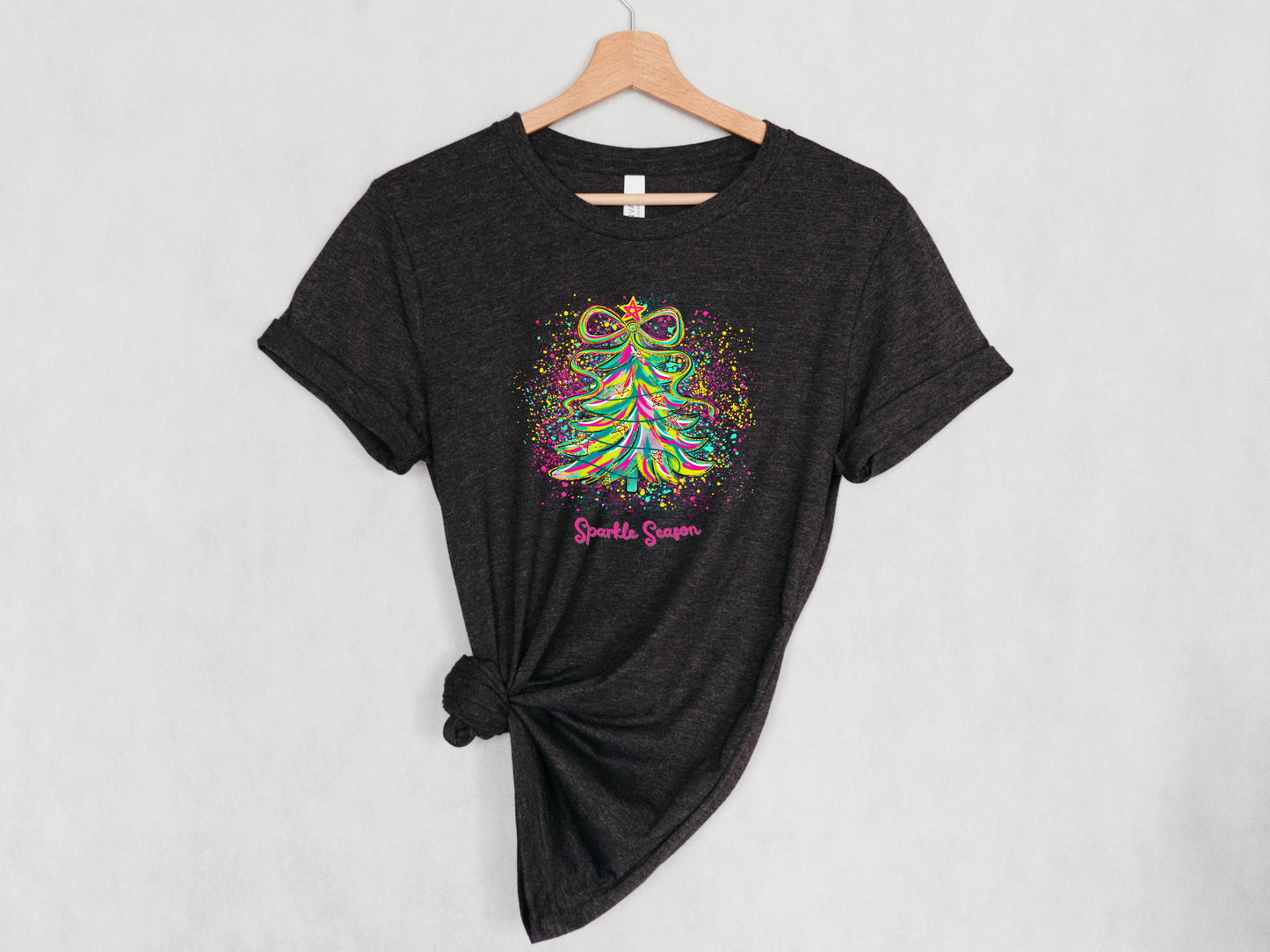 Christmas Coquette Tee - Holiday T-Shirt