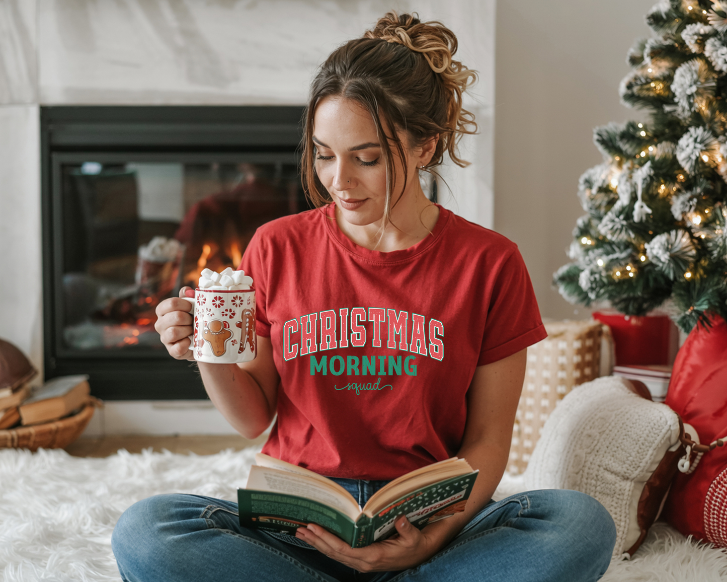 Christmas Morning T-Shirt - Holiday Graphic Tee