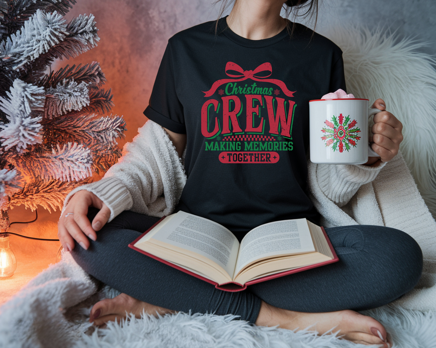 Making Memories Together Christmas Crew T-Shirt