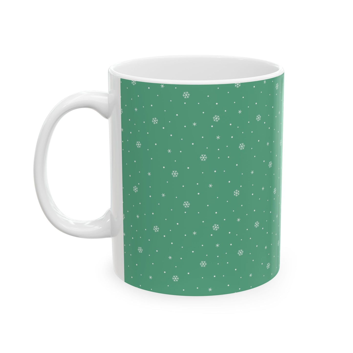 Christmas Skeleton Humor Mug — “Look at me being all festive” Holiday Coffee Cup (11oz & 15oz)